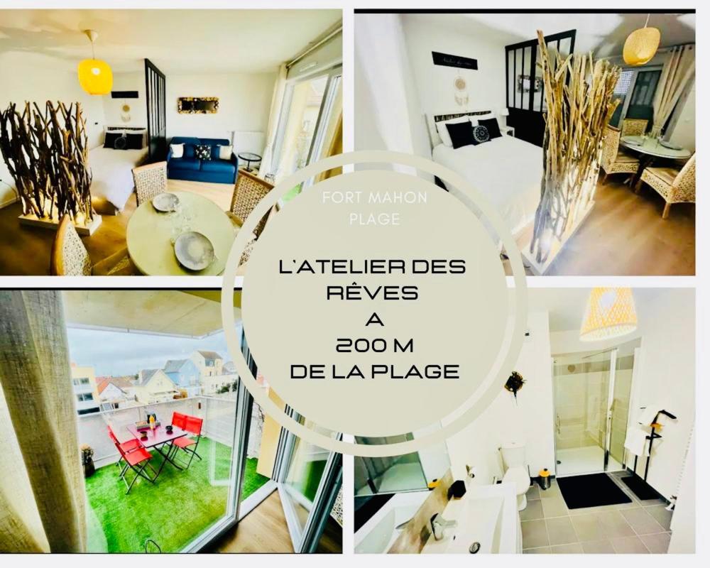 L'Atelier Des Reves A 200 M De La Plage Fort-Mahon-Plage Εξωτερικό φωτογραφία